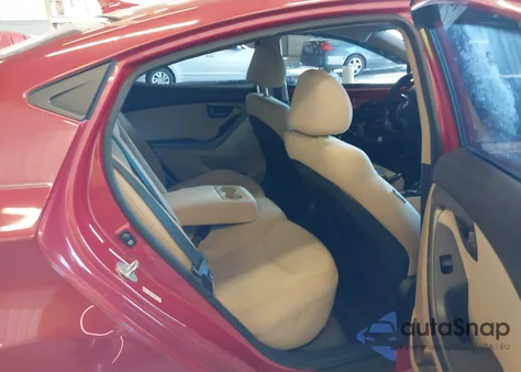 2013 Hyundai Elantra Gls z USA, uszkodzony, nr VIN KMHDH4AE6DU970375